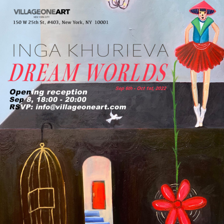 Inga Khurieva Solo Exhibit Opens