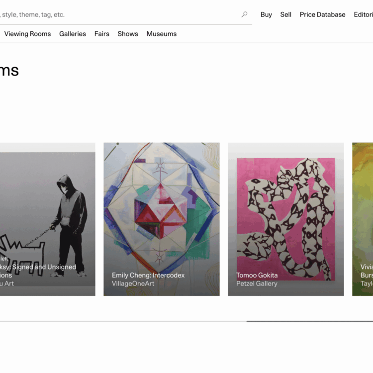 Emily Cheng Featured on Artsy