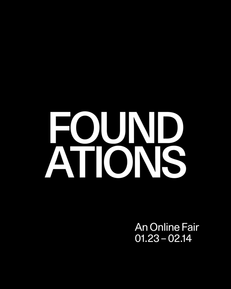 Foundations winter 2024 online art fair