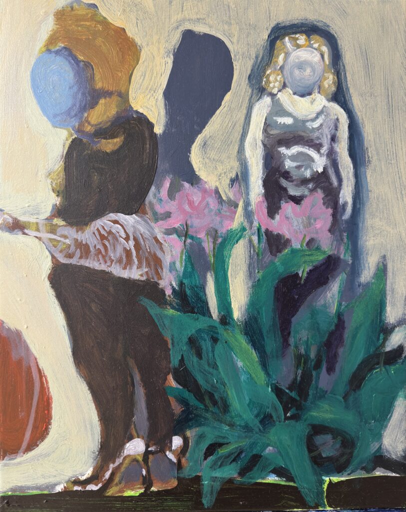 Li Xu, Agave, 2026, acrylic and oil on canvas