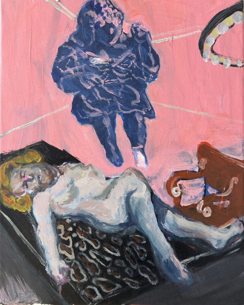 Li Xu, Chelsea Hotel, 2026, acrylic and oil on canvas