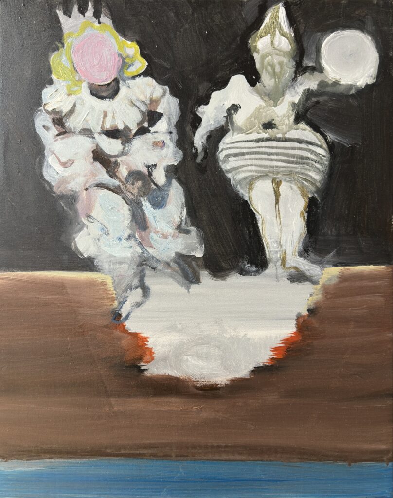 Li Xu, King and Crown, 2026, acrylic and oil on canvas