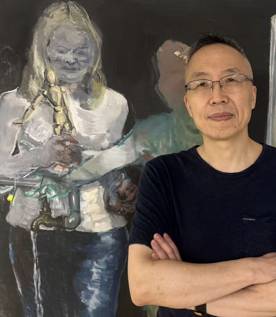 Portrait of the artist Li Xu