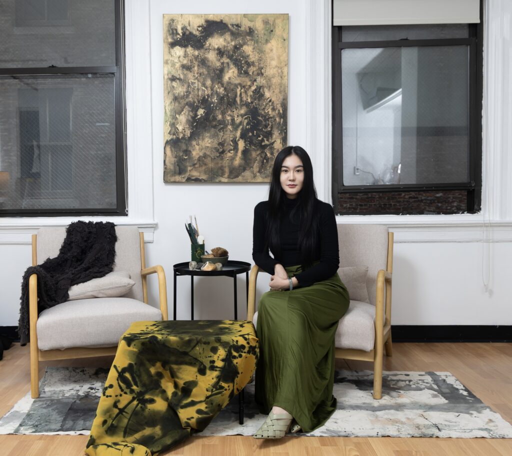 Portrait of the artist Jeana Zhenyu Zhang