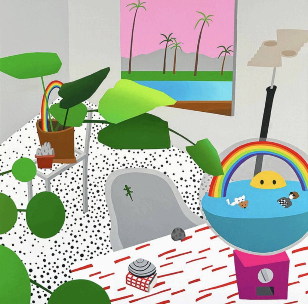 Arom Ju, Another Afternoon, 2025, acrylic on canvas