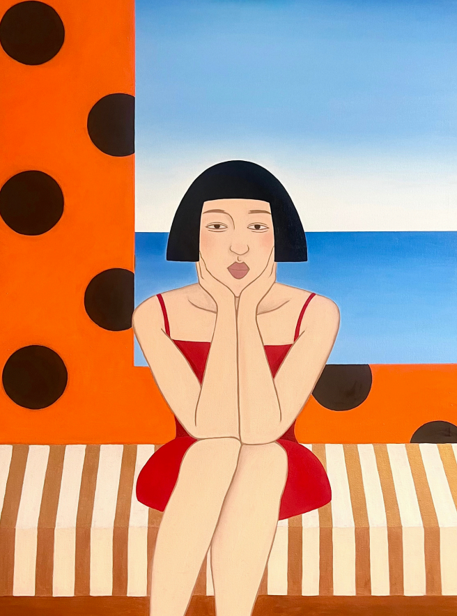 Chandra Fang, Untitled, 2025, oil on canvas
