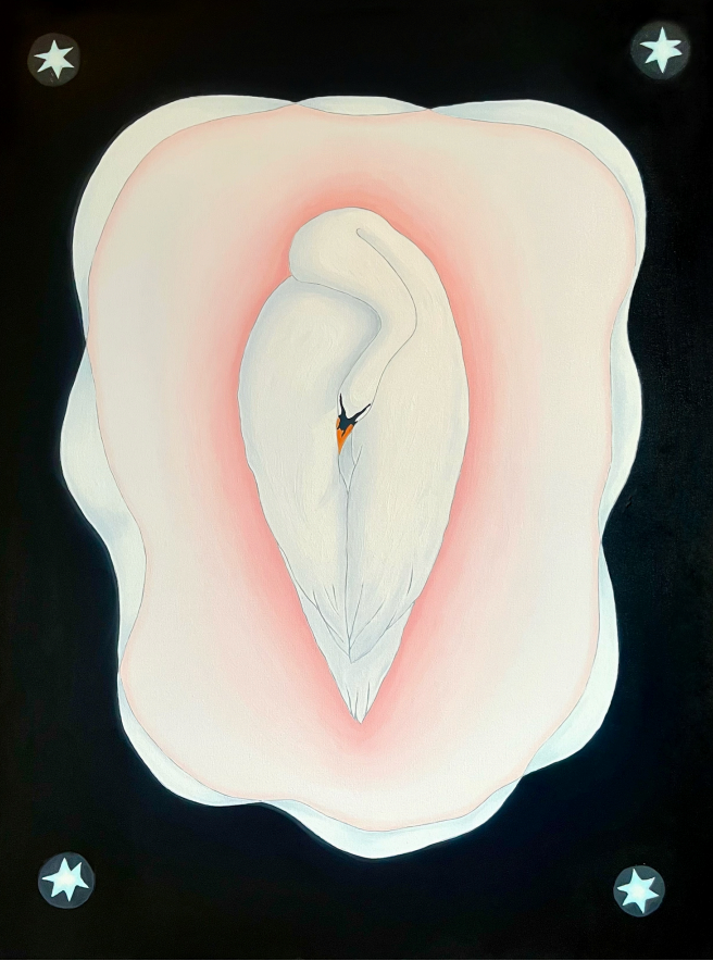 Chandra Fang, Untitled, 2025, oil on canvas