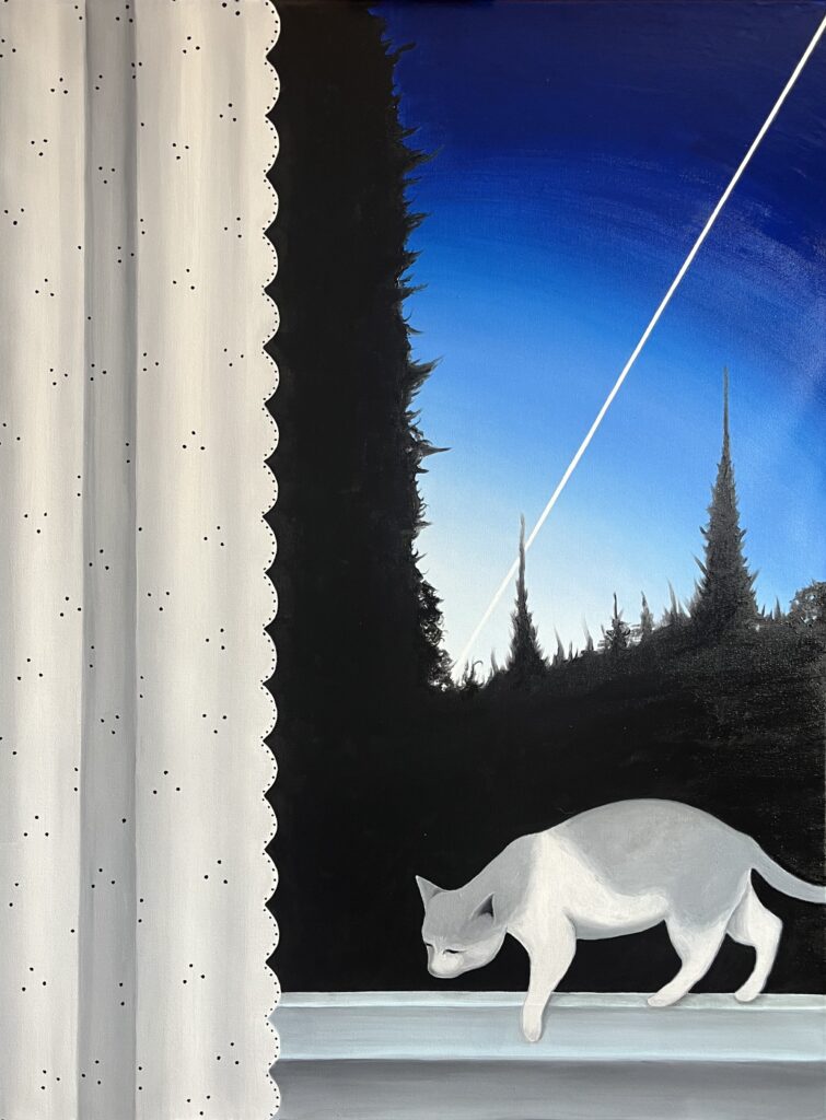 Chandra Fang, Untitled, 2025, oil on canvas