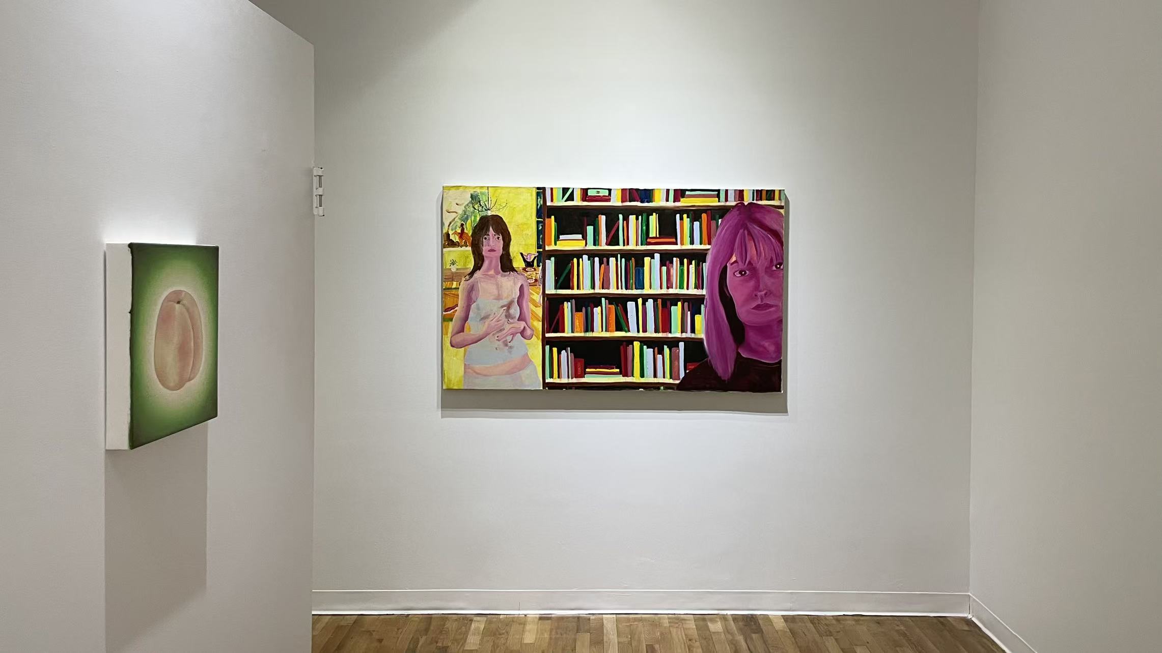 Installation view of Elsewhere at VillageOneArt, New York, 2026