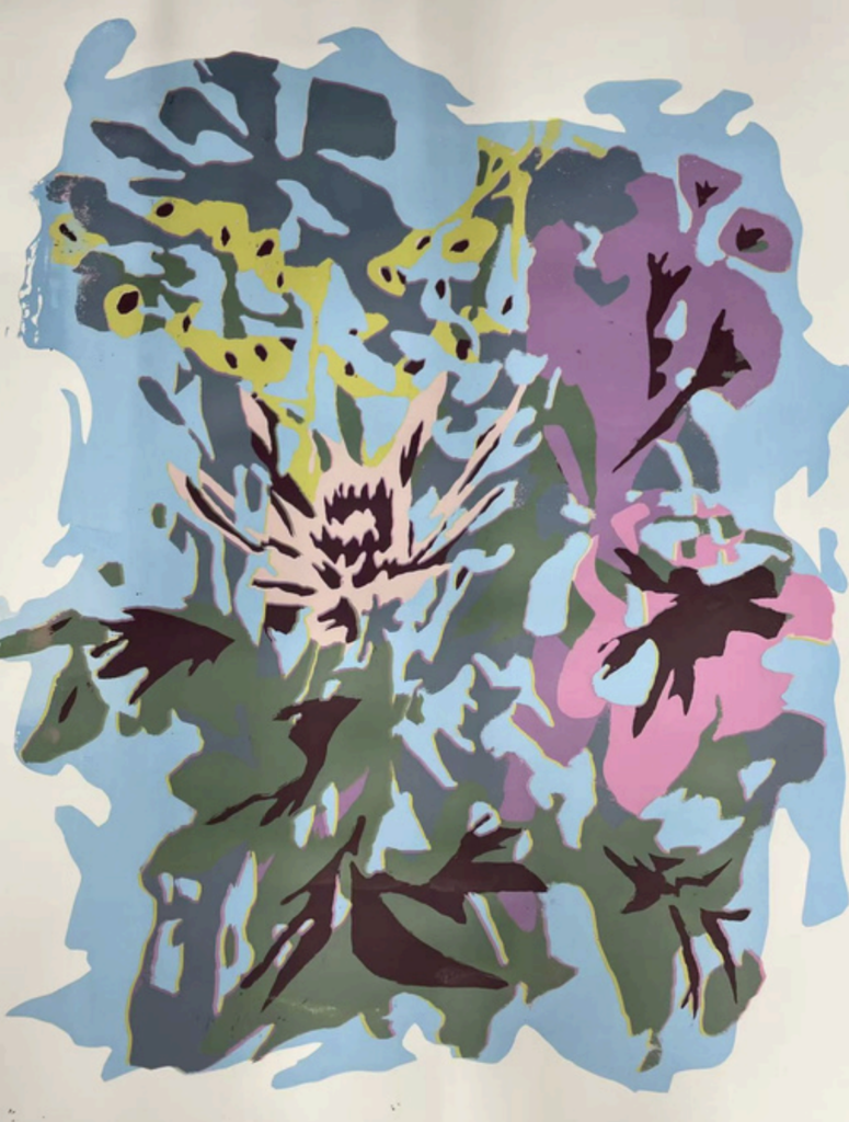 Julia Shen, Untitled, 2026, silk screen