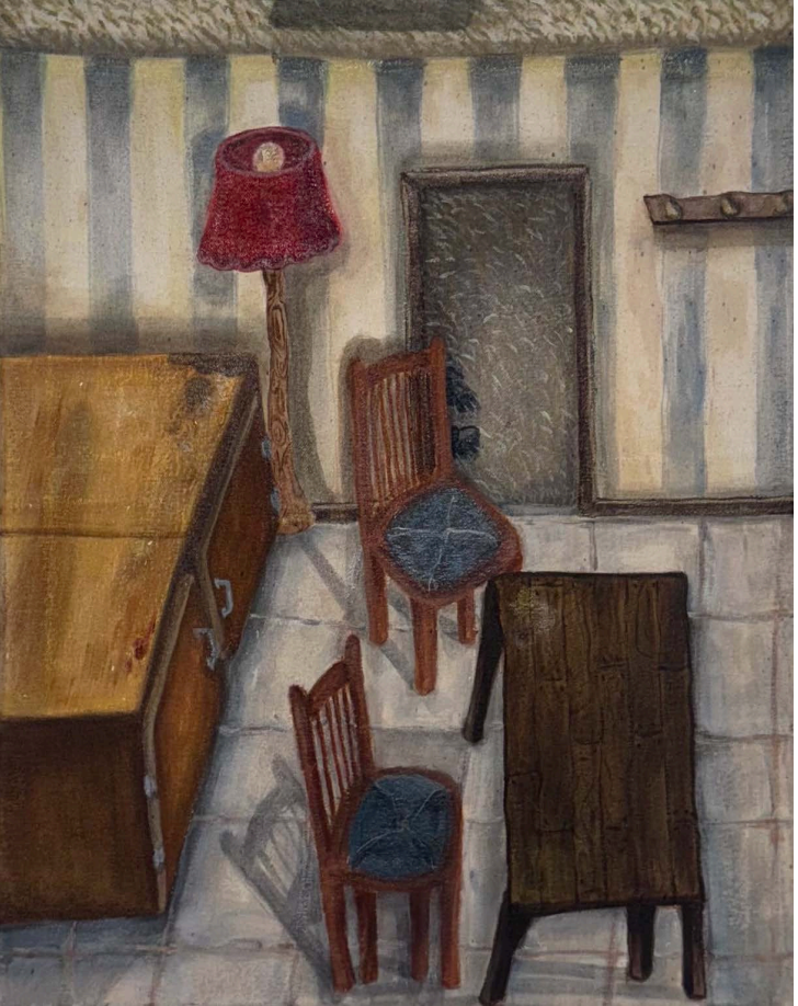 Lauryn Casey, A Passing Feeling, 2025, acrylic on canvas