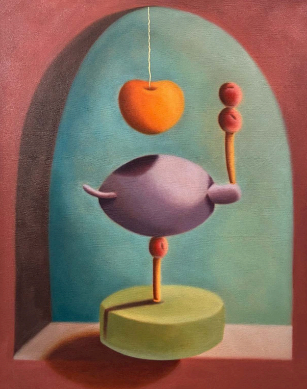 Michael Fried, Is Feeling Like You on a Sunday, 2025, oil on canvas