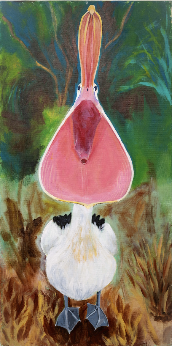Nanxing Zheng, Untitled, 2024, acrylic on canvas