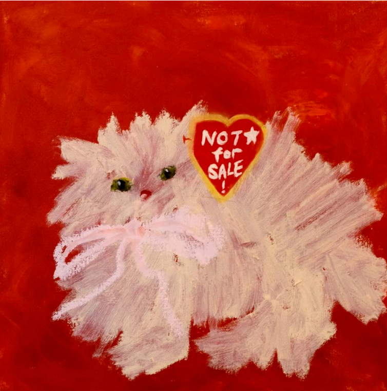 Sherly Fan, Heart for Sale, 2025, oil on canvas