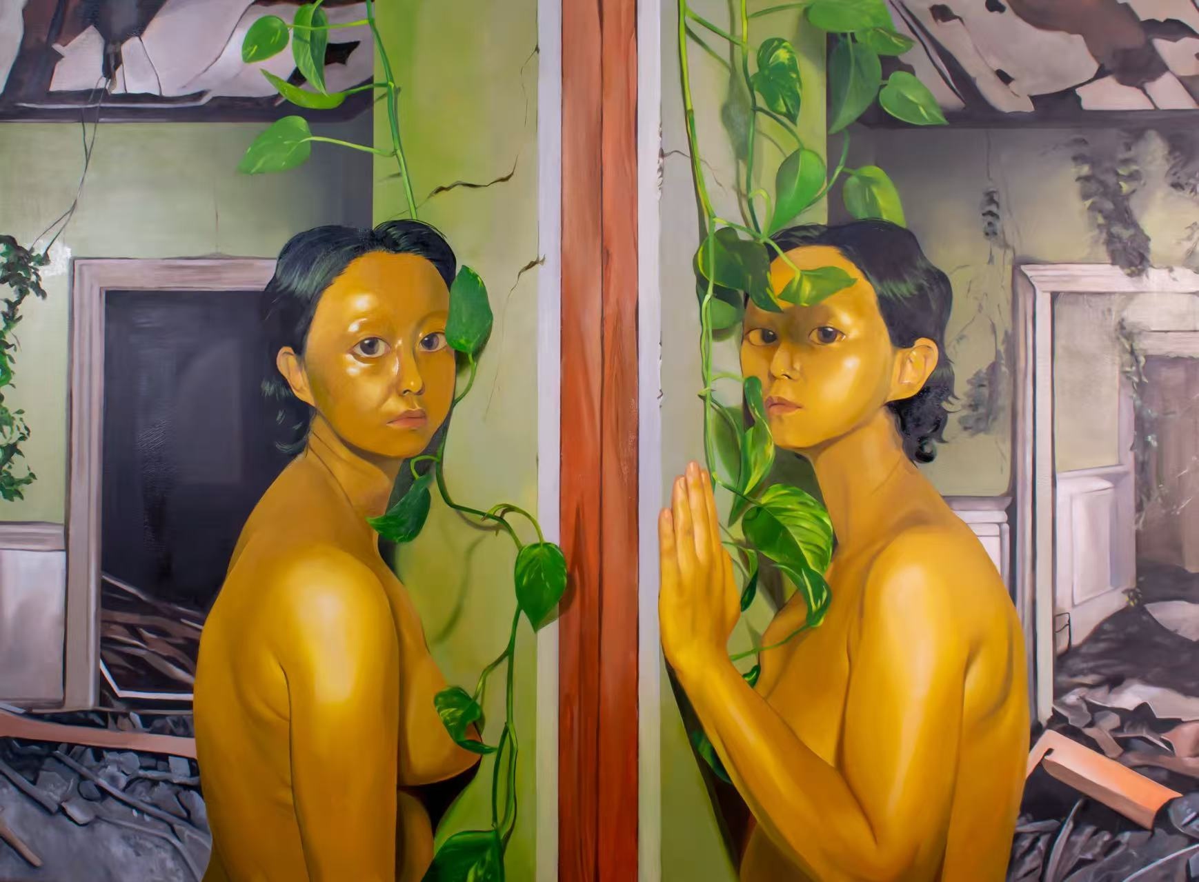 Song Watkins Park, Dream, 2025, oil on linen