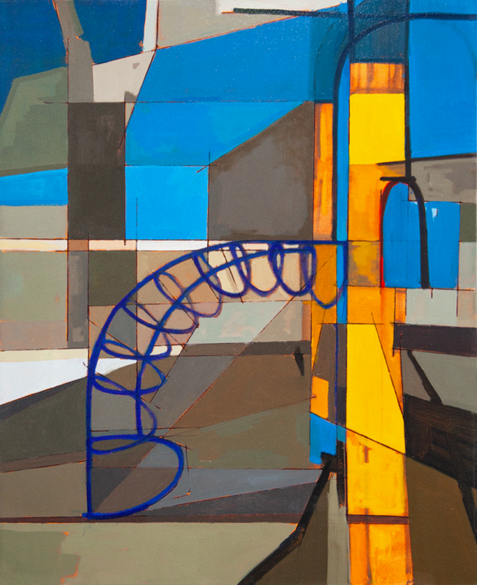 Xianghan Cheng, Untitled, 2025, oil on canvas