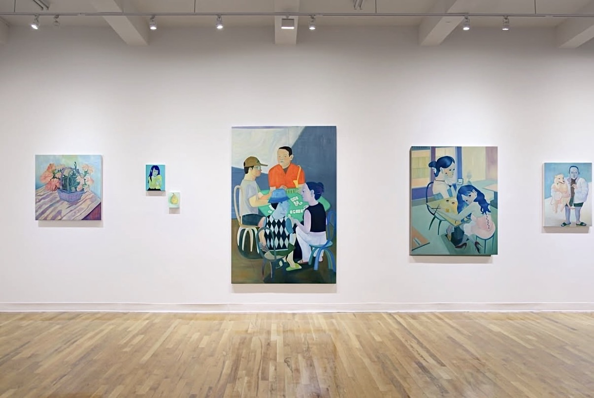 Installation view of Incidentals by Xiangni Song at VillageOneArt, New York, 2026