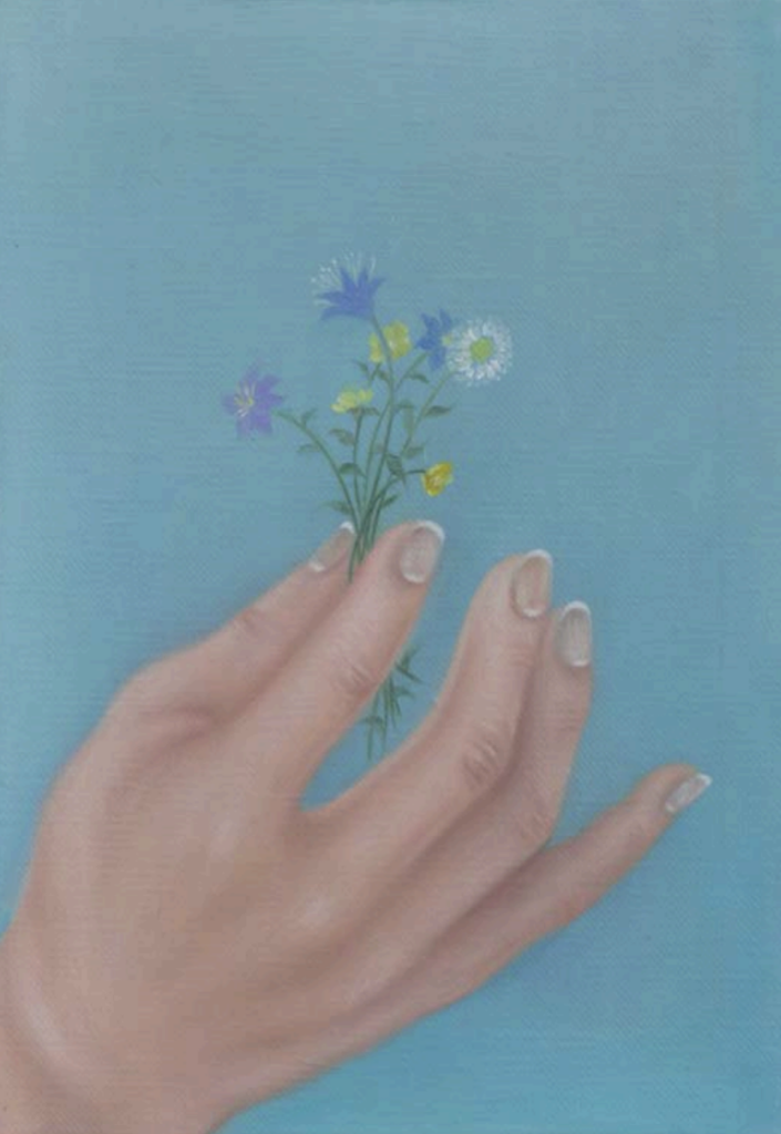 Yangyang Wei, Flower, 2026, oil on canvas