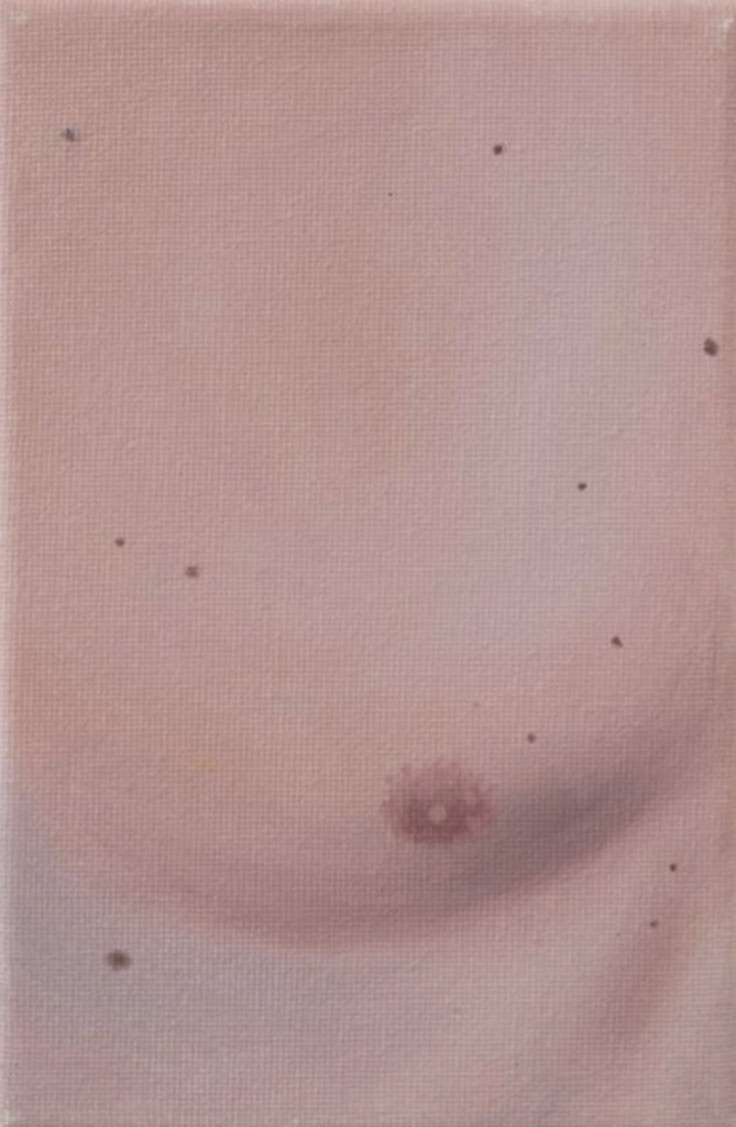 Yangyang Wei, Nevus, 2026, oil on canvas