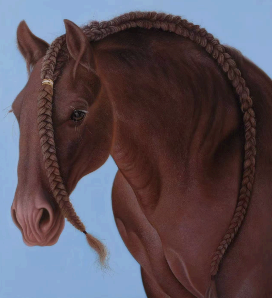 Yangyang Wei, Ring, 2026, oil on canvas