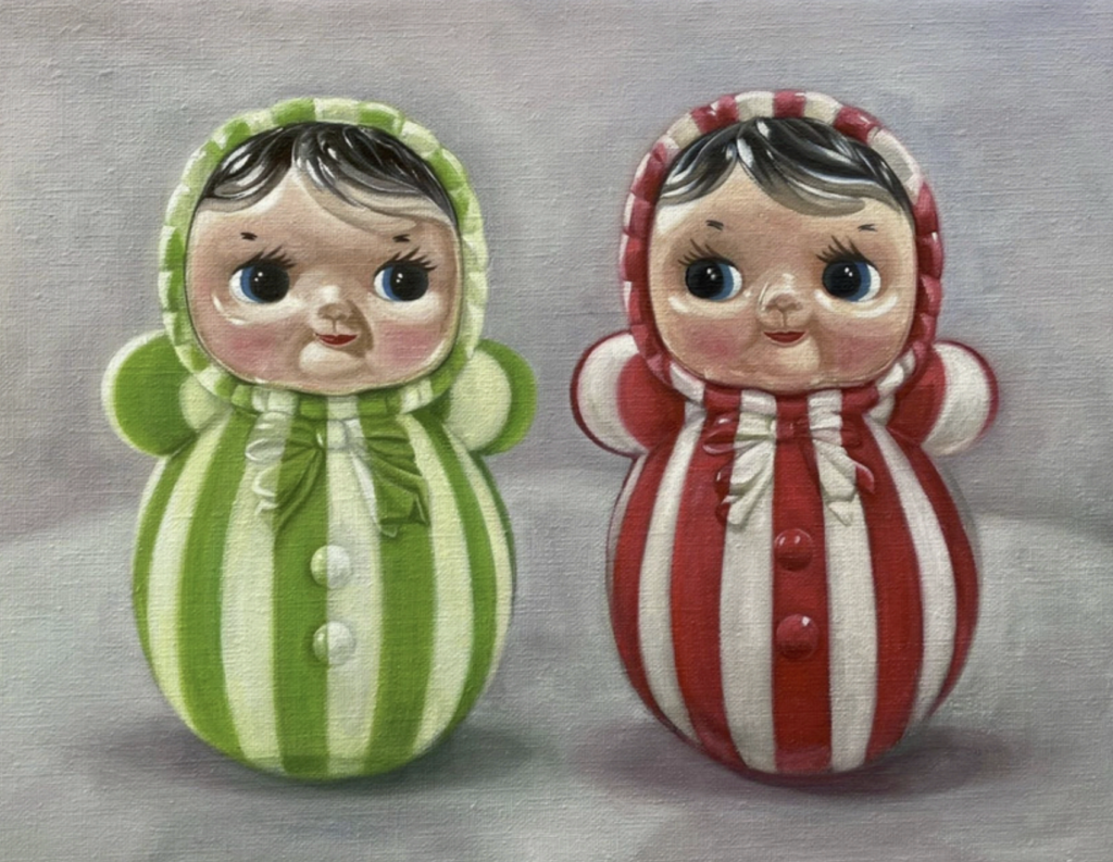 Yu Cheng, Bestie, 2025, oil on canvas