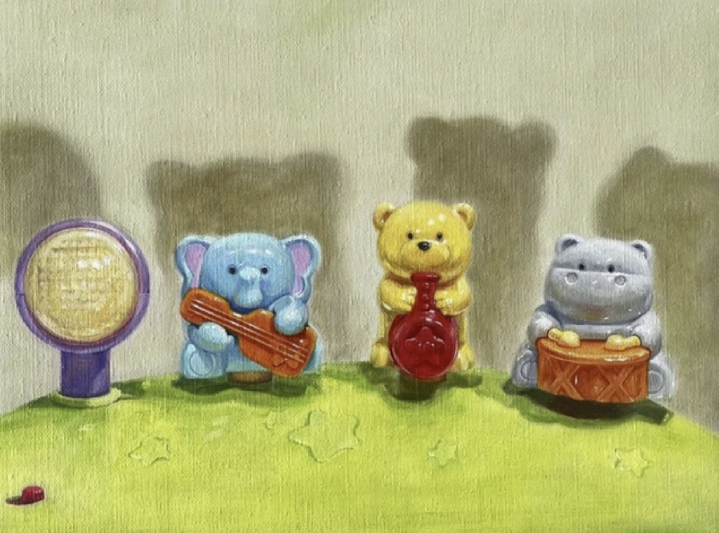 Yu Cheng, Ensemble, 2026, oil on canvas