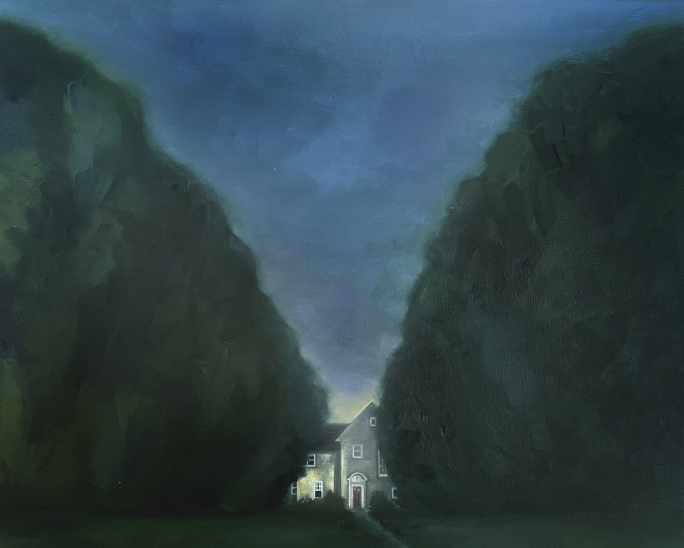 Yu Cheng, Grove St., 2025, oil on canvas