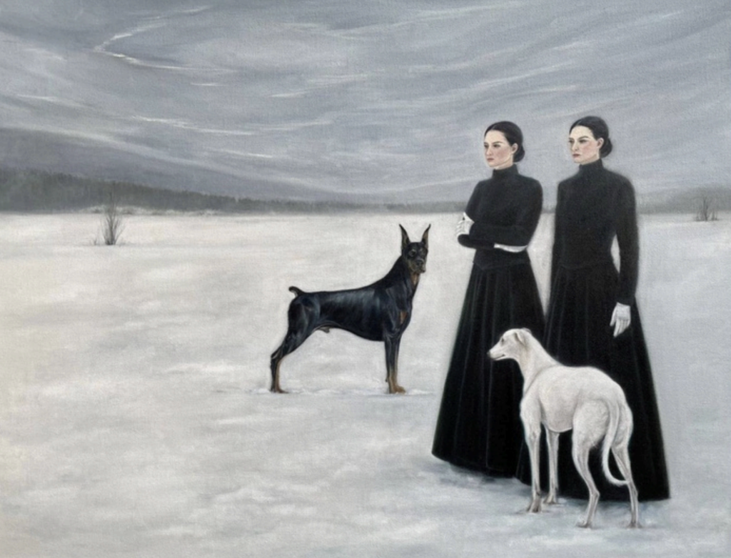 Yu Cheng, Guardian, 2026, oil on canvas