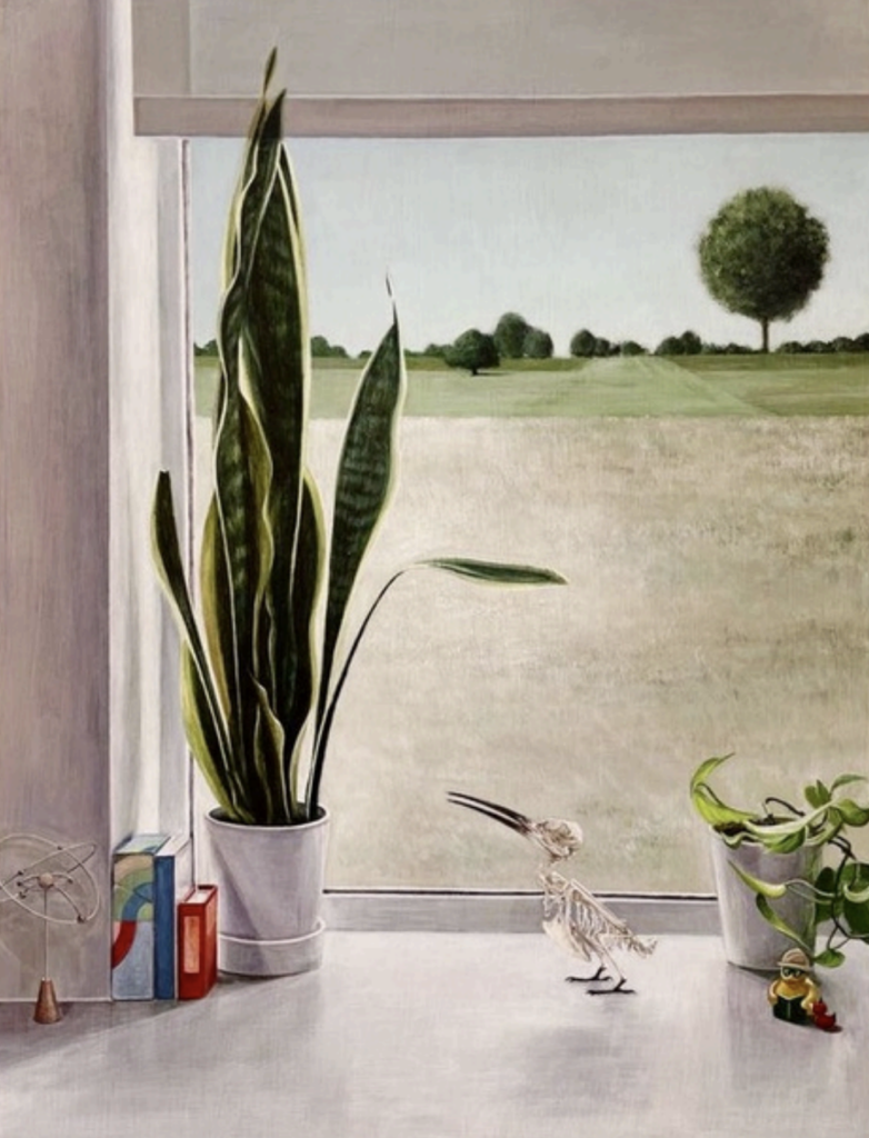 Yu Cheng, New England, 2026, oil on canvas