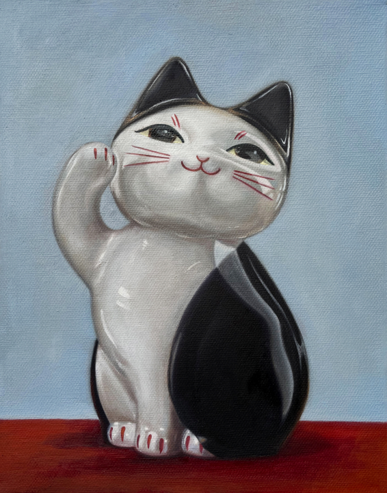 Yu Cheng, Say Yeah, 2025, oil on canvas