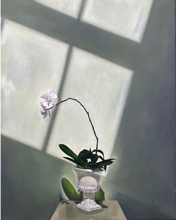 Yu Cheng, Standing, 2024, oil on canvas