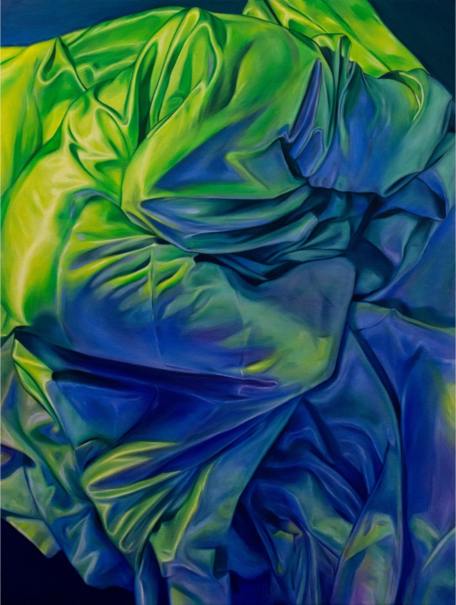 Alayna Coverly, Abyssal, 2024, oil on canvas