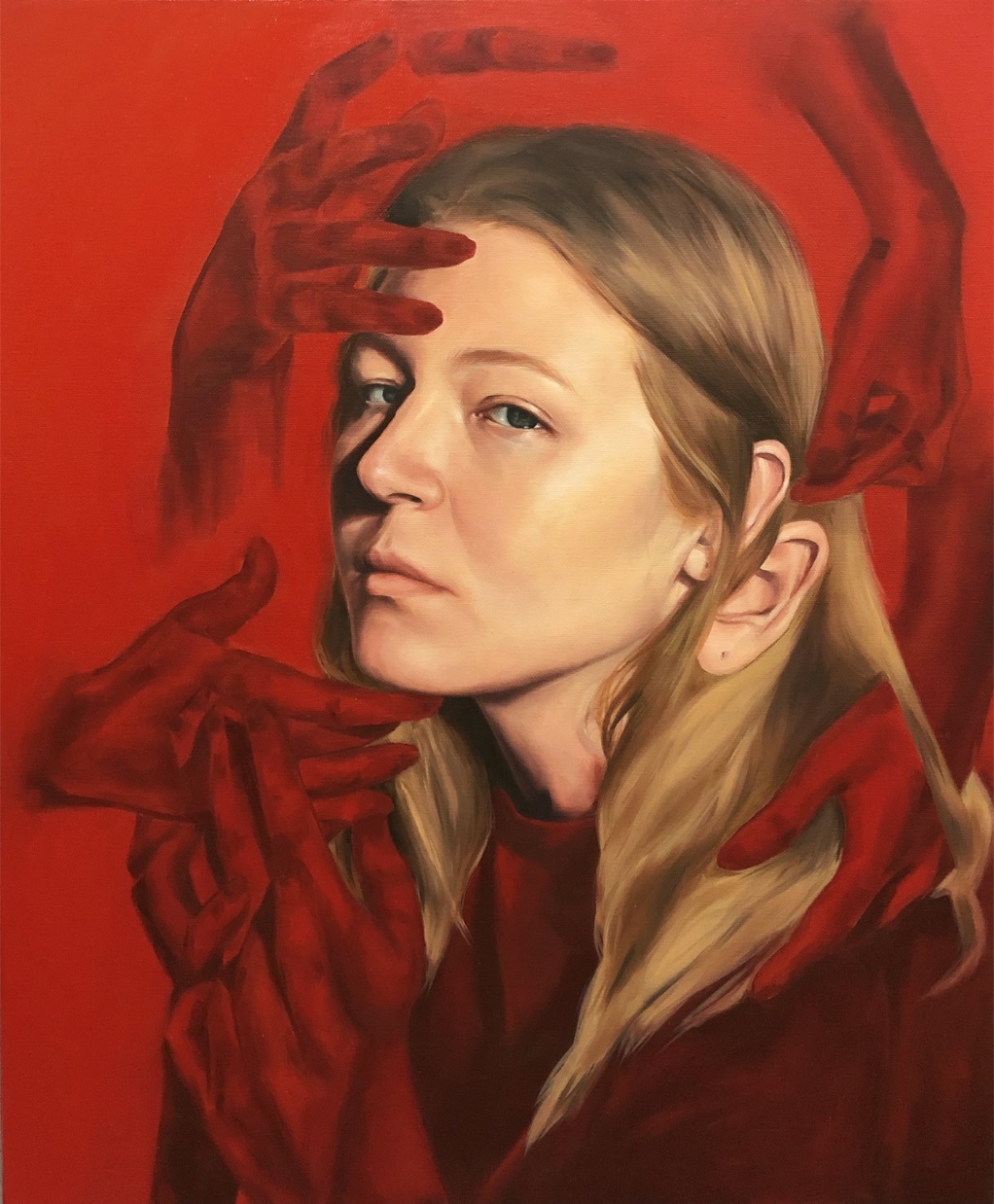 Alayna Coverly, Dependent, 2025, oil on canvas