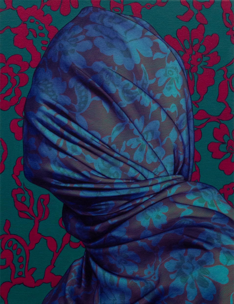 Alayna Coverly, Held Together, 2025, oil on canvas