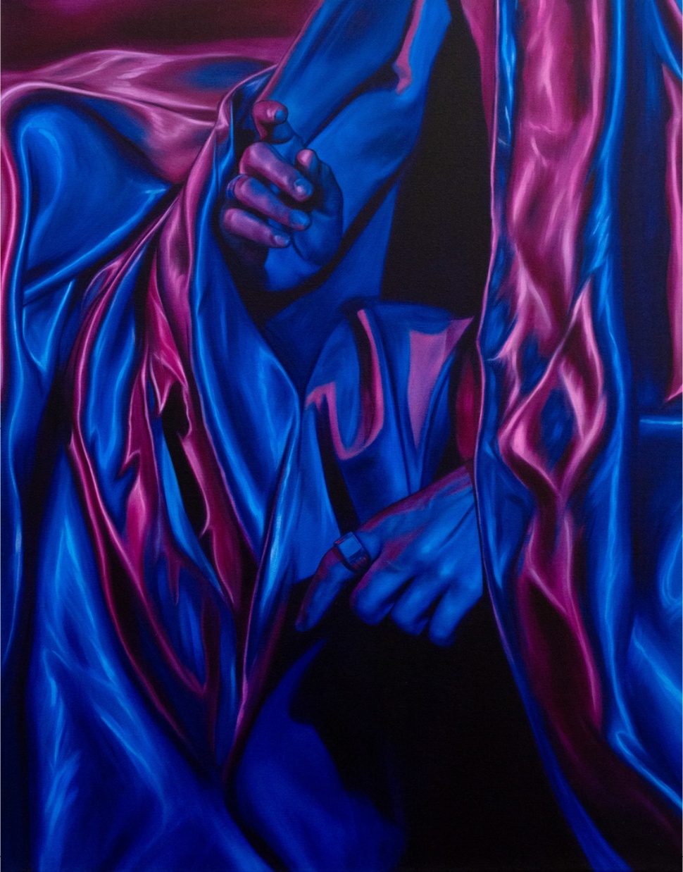 Alayna Coverly, Offering, 2025, oil on canvas