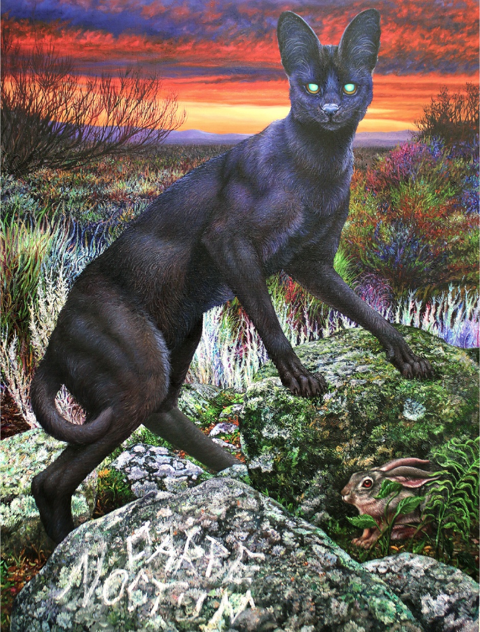 Angela Gram, Carpe Noctem, 2018, Oil on linen