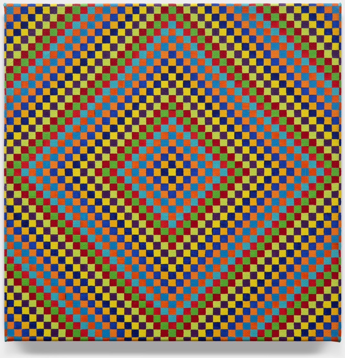 Daniel Greer, Study for Gateless Gate II, 2024, acrylic on canvas