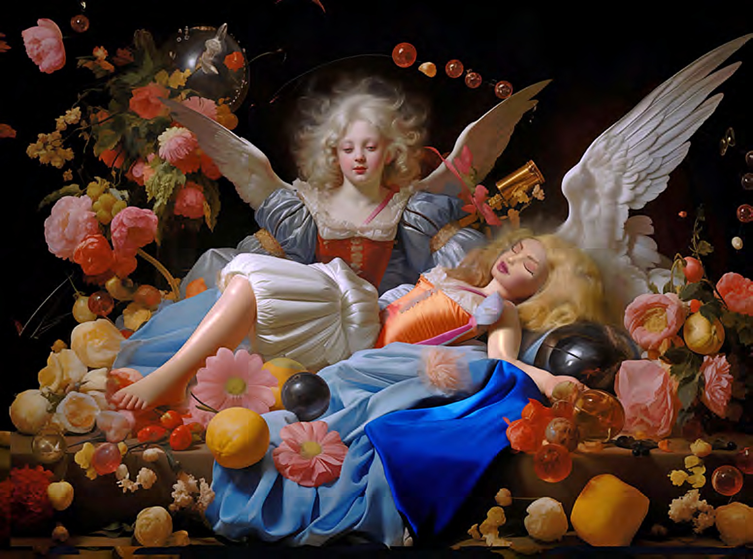 Deng Xiao, Passing Away, 2024, oil on canvas