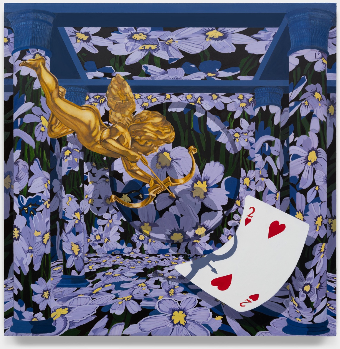 Eri King, wings of desire, 2025, oil on canvas