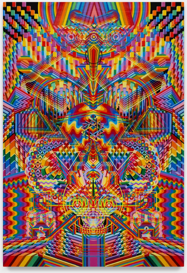 Eridan, not one, not two, 2023, acrylic on canvas