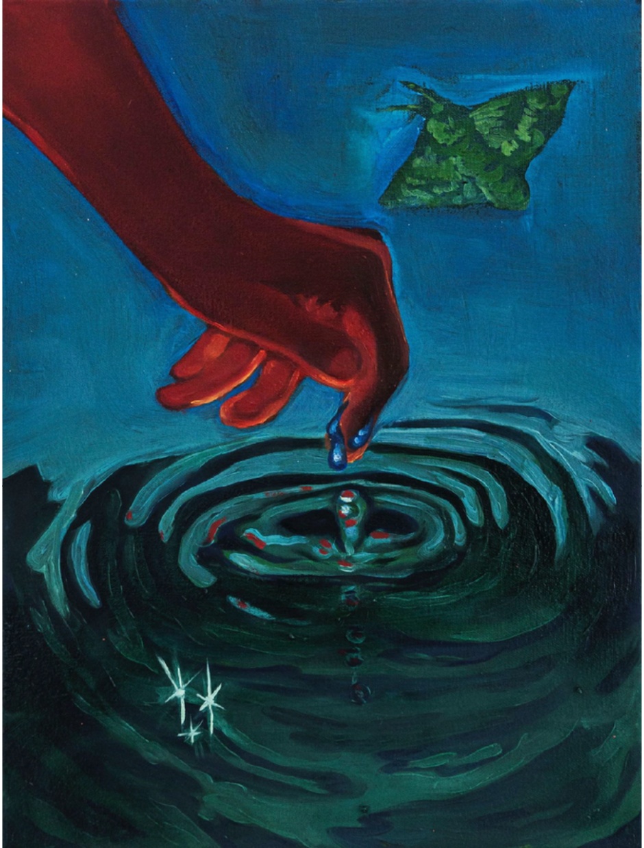 Frances Matassa, All Things Fade, 2024, oil on canvas