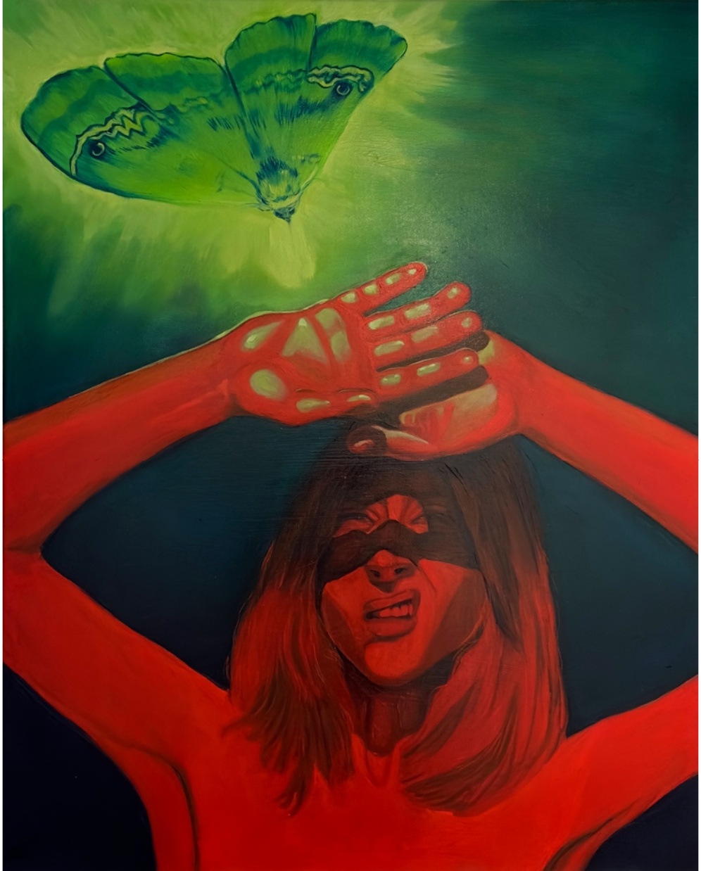 Frances Matassa, An Eclipse, 2024, oil on canvas