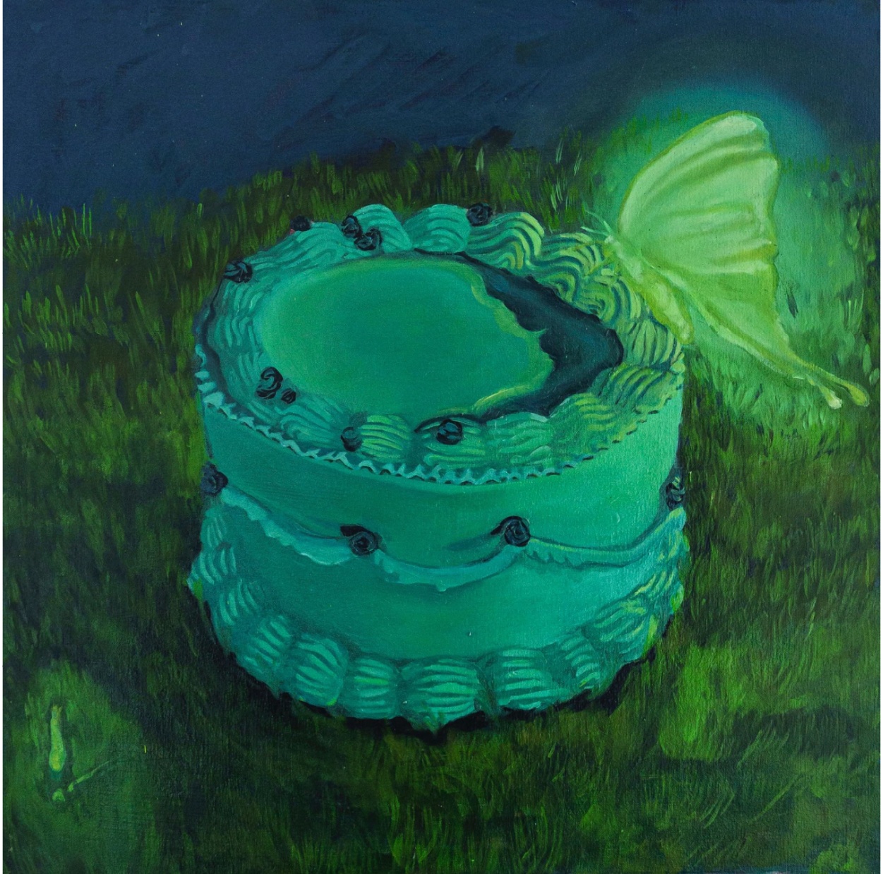 Frances Matassa, Ephemeral Bodies, 2024, oil on canvas
