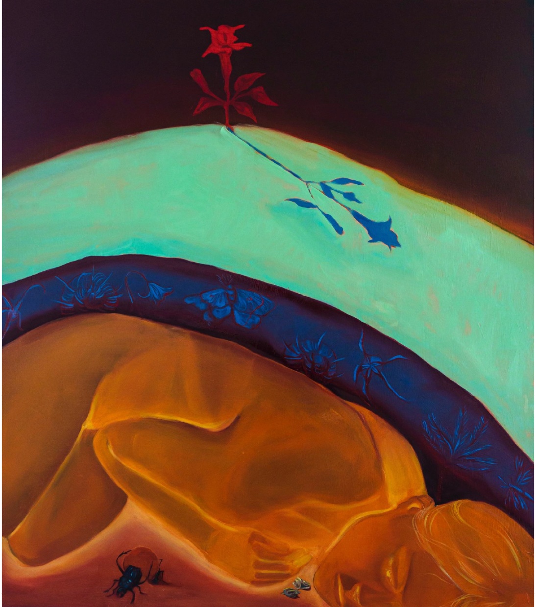 Frances Matassa, Homecoming, 2024, oil on canvas
