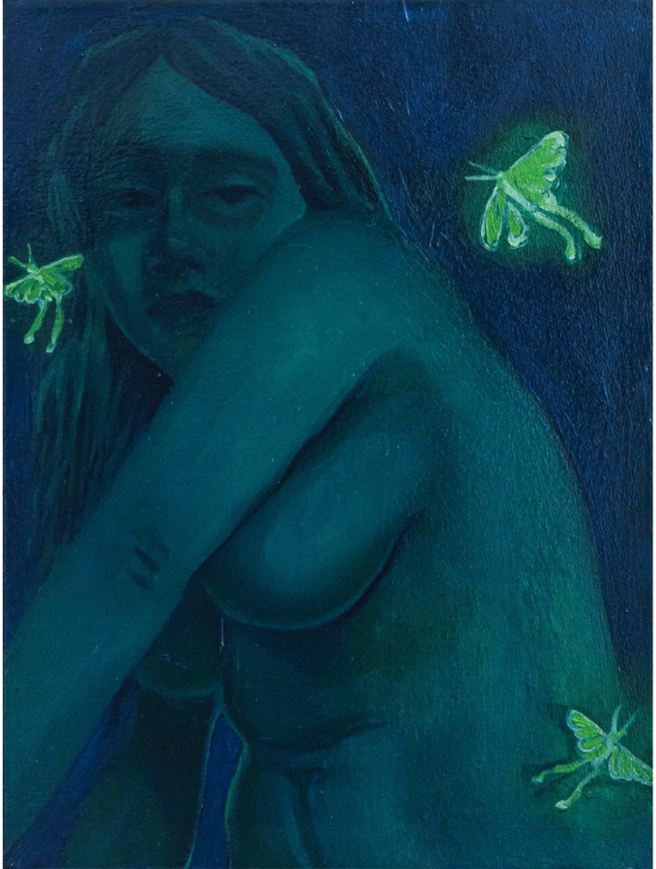 Frances Matassa, Through the Fog, 2024, oil on canvas