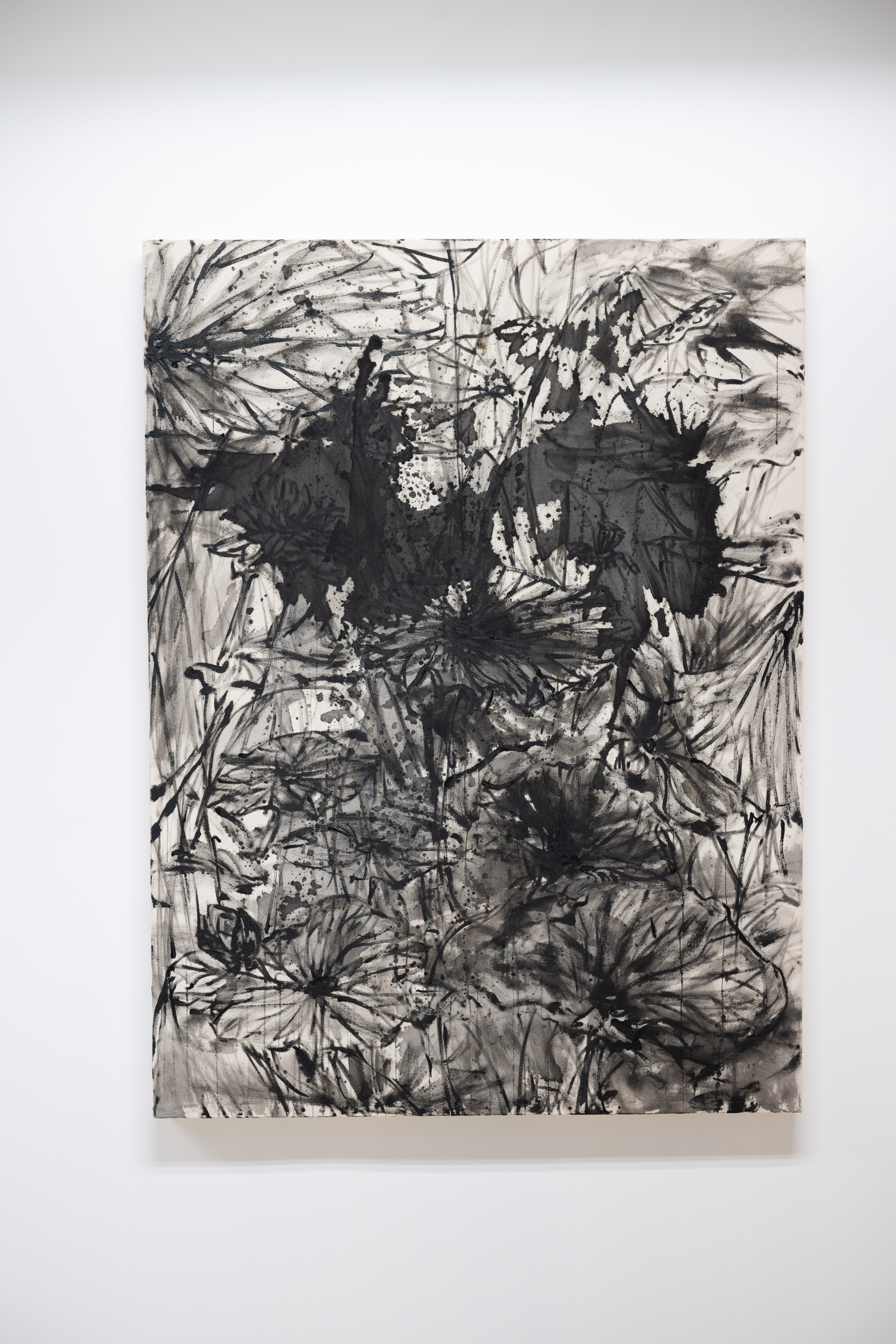 Jeana Zhenyu Zhang, As Reflection, 2026, acrylic on linen