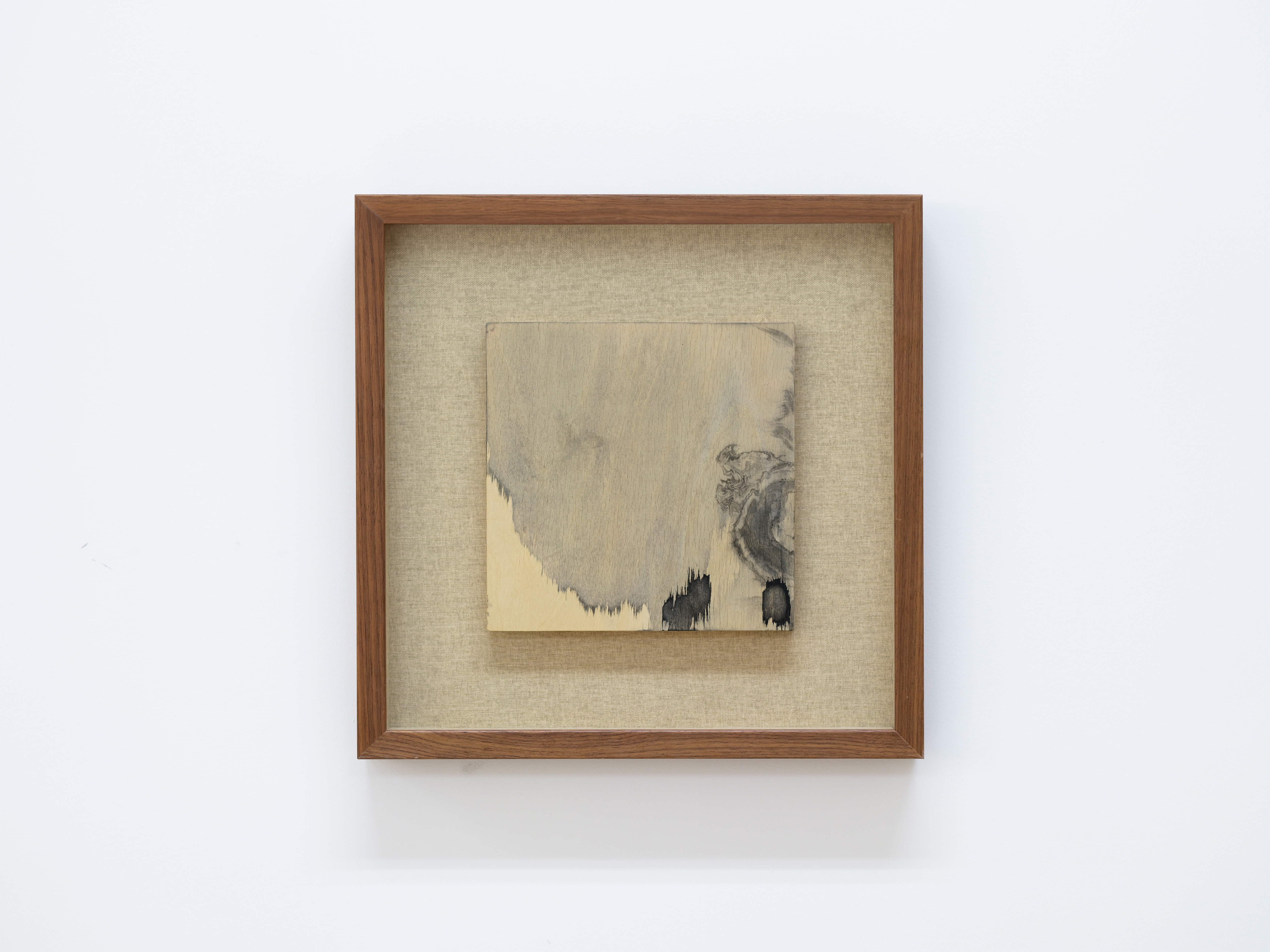 Jeana Zhenyu Zhang, Gradations of Ink 1, 2025, ink on wood