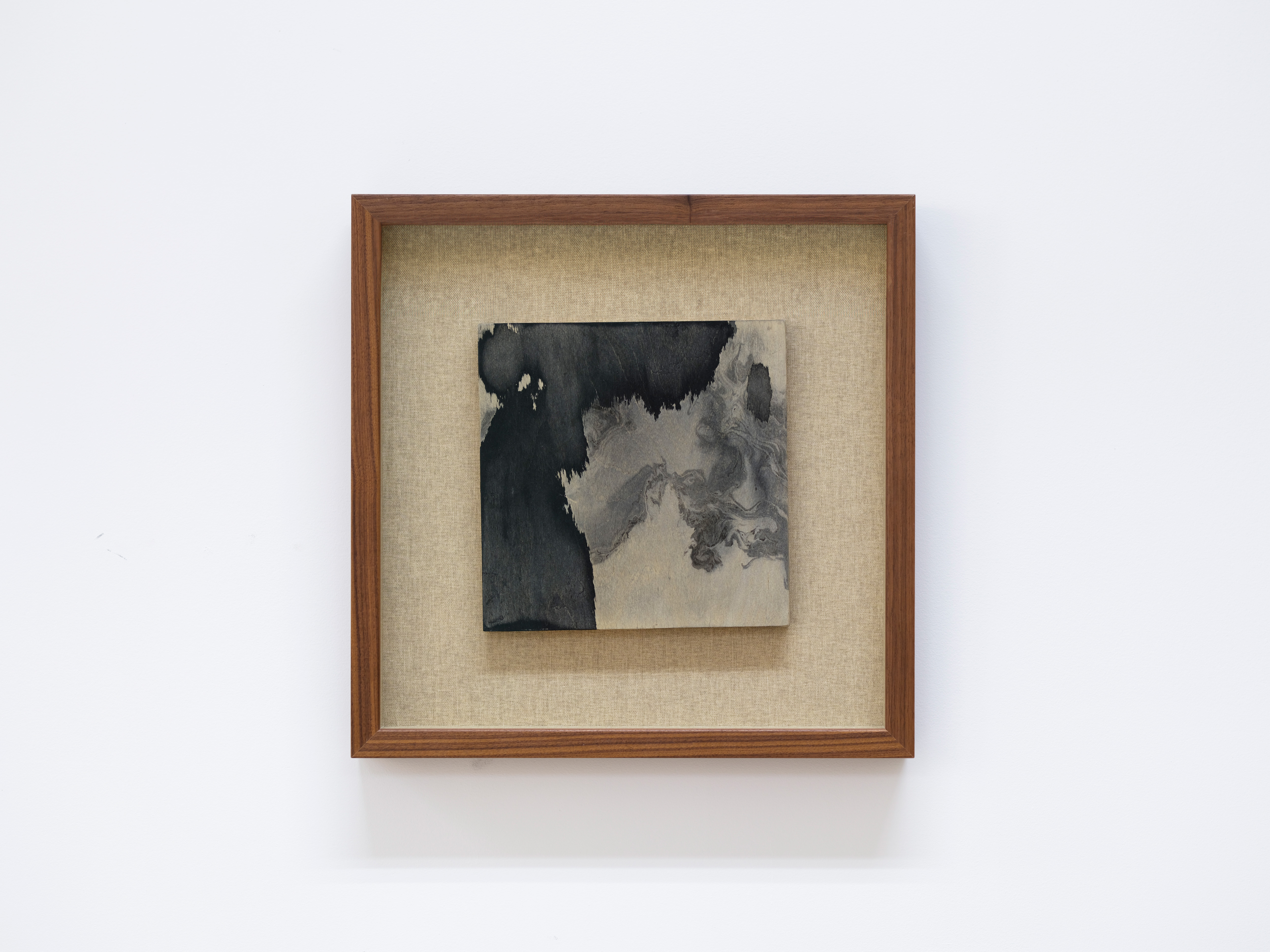 Jeana Zhenyu Zhang, Gradations of Ink 3, 2025, ink on wood