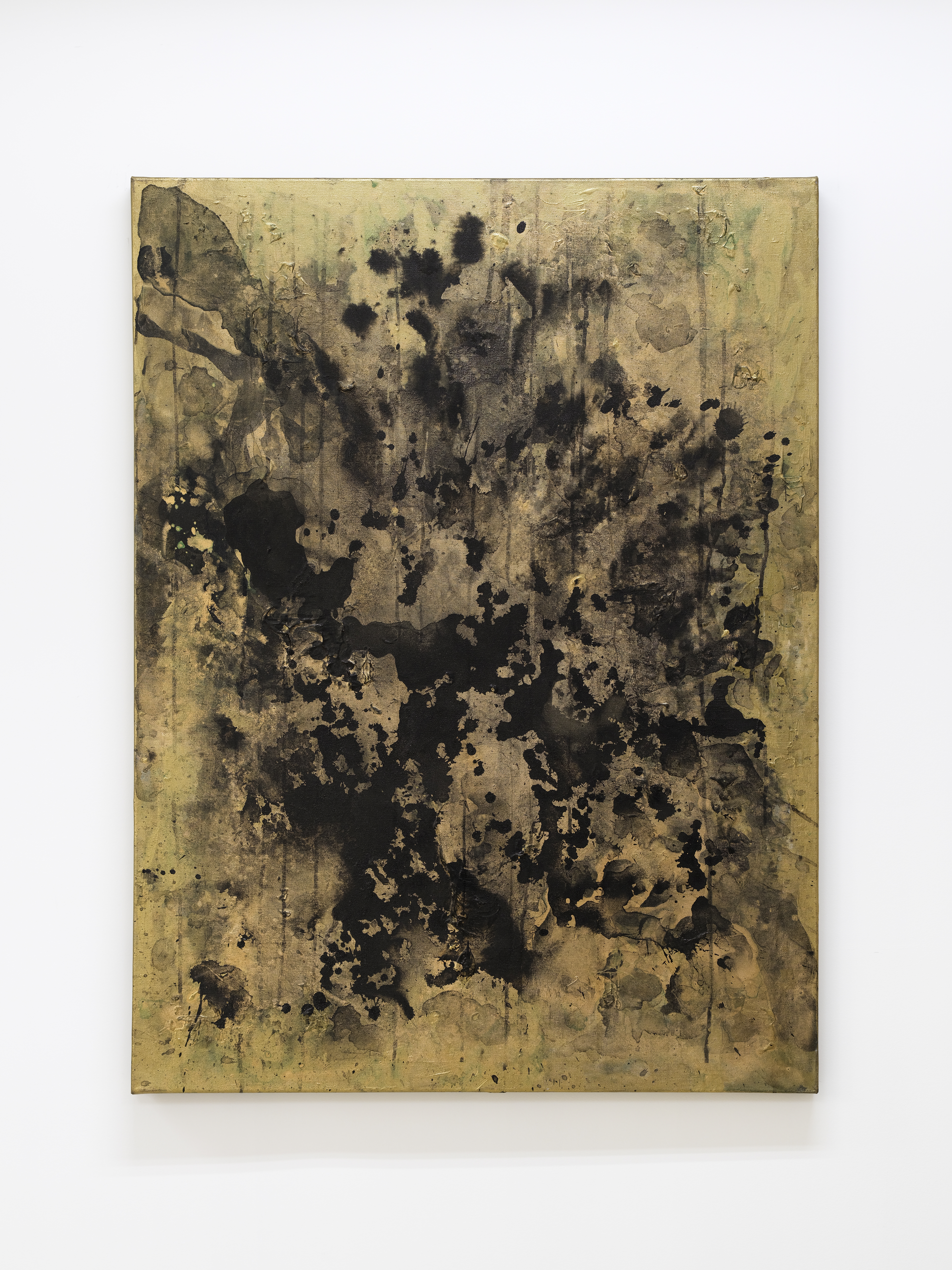 Jeana Zhenyu Zhang, Rockery 2, 2025, acrylic on canvas