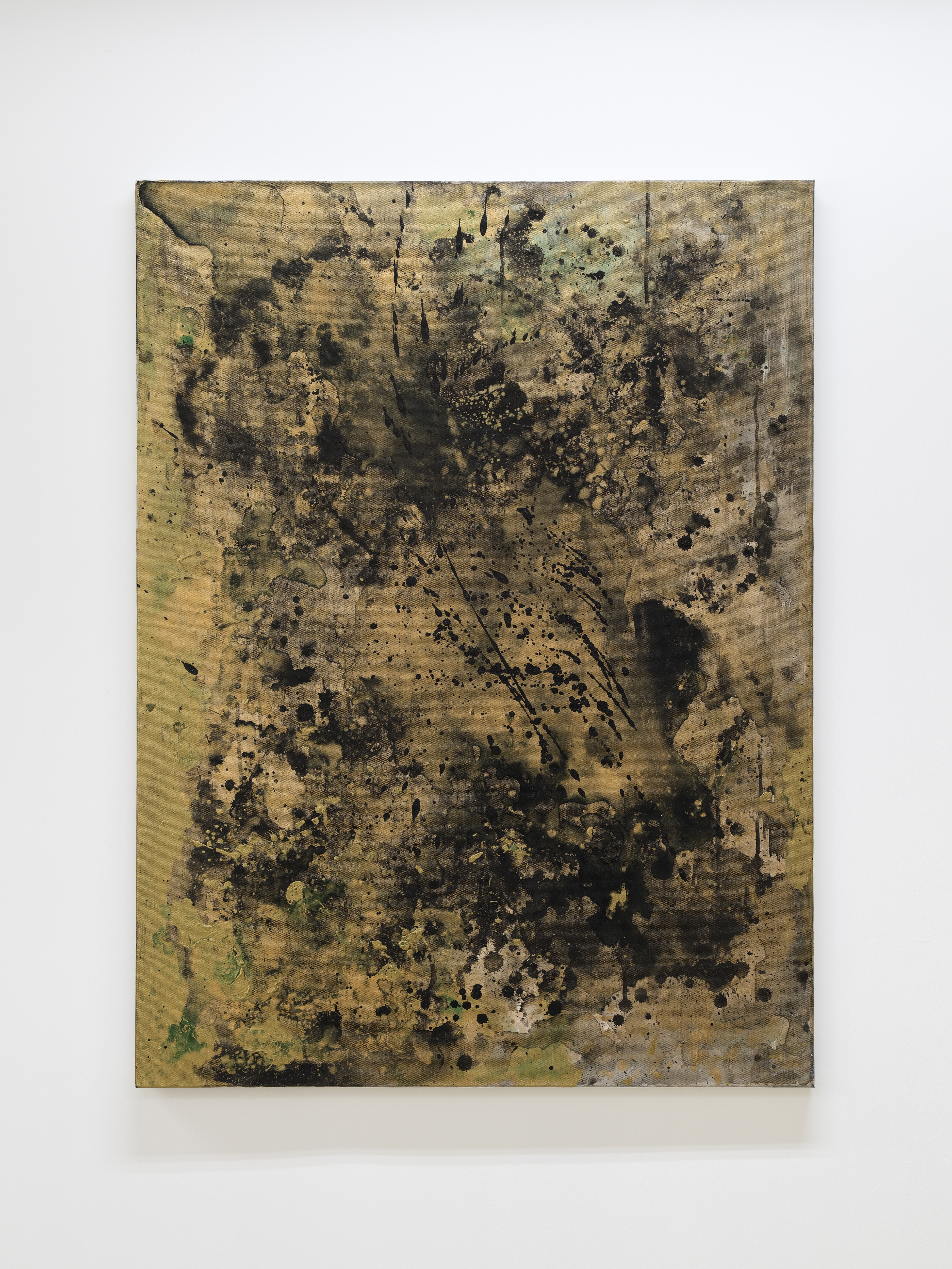 Jeana Zhenyu Zhang, Rockery 3, 2025, acrylic on canvas